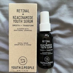 Brand new 1oz Youth To The People Retinal + Niacinamide  Youth Serum